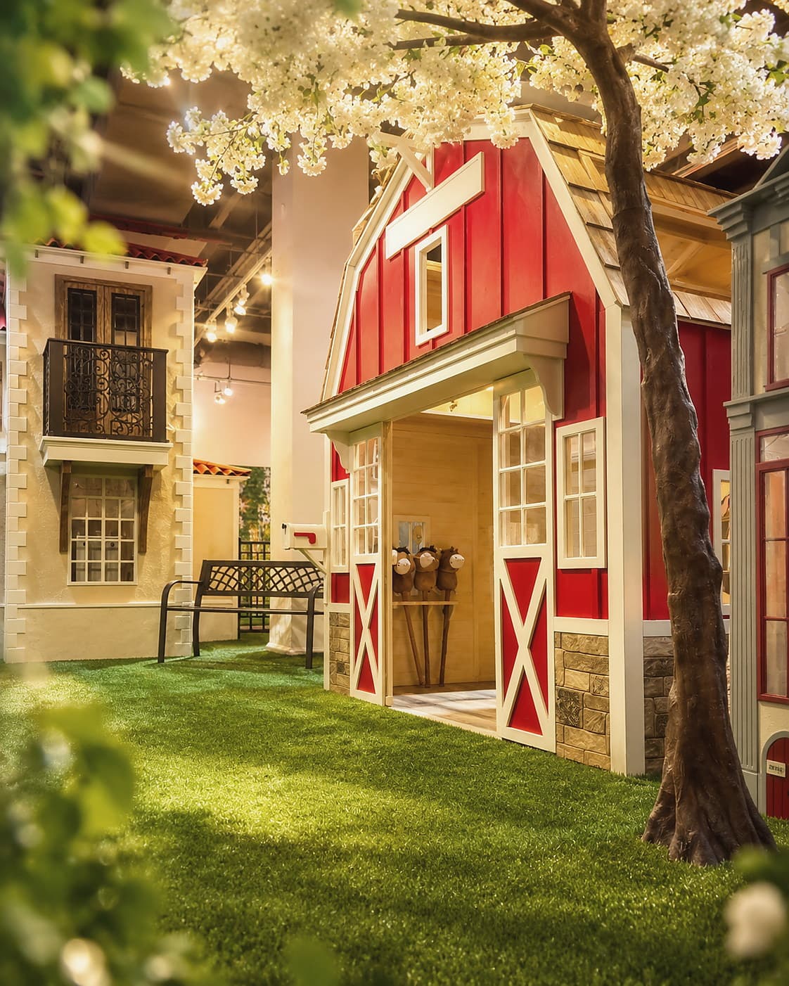 The red barn play house